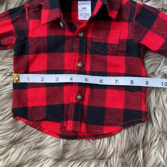 3/$18 Carter’s NB Button down - Picture 2 of 3
